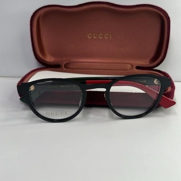 Gucci Black Classic Eyewear Frames - Picture 11 of 11